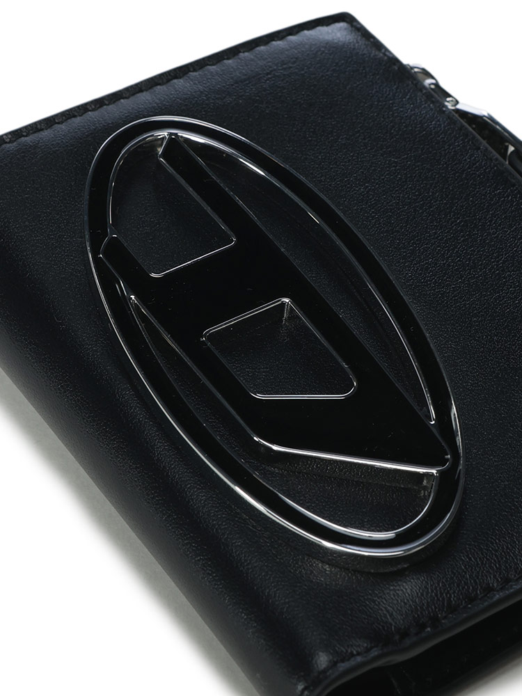 DIESEL（ディーゼル） レディース 財布 メタルオーバルDロゴ 二つ折り