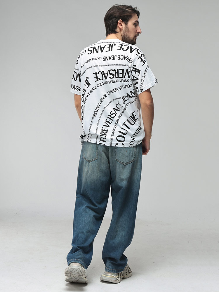 VERSACE JEANS　ヴェルサーチェ　カットソー　ベティちゃん　メンズ　S VERSACE JEANS COUTURE ヴェルサーチェ ジーンズ クチュール メンズ T