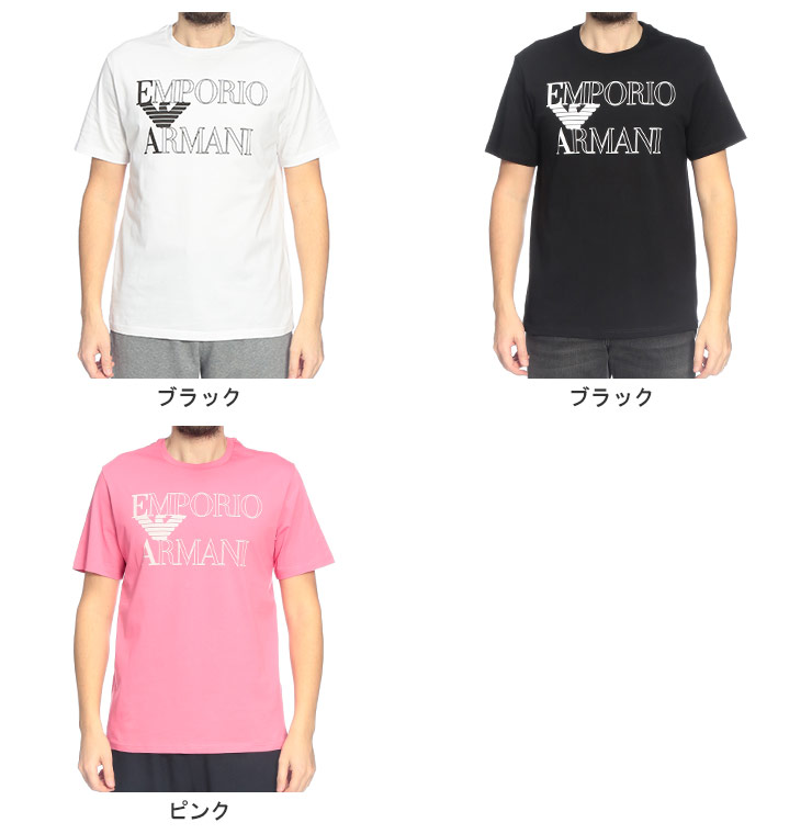EMPORIO ARMANI エンポリオアルマーニ メンズ Tシャツ 半袖 ボールド