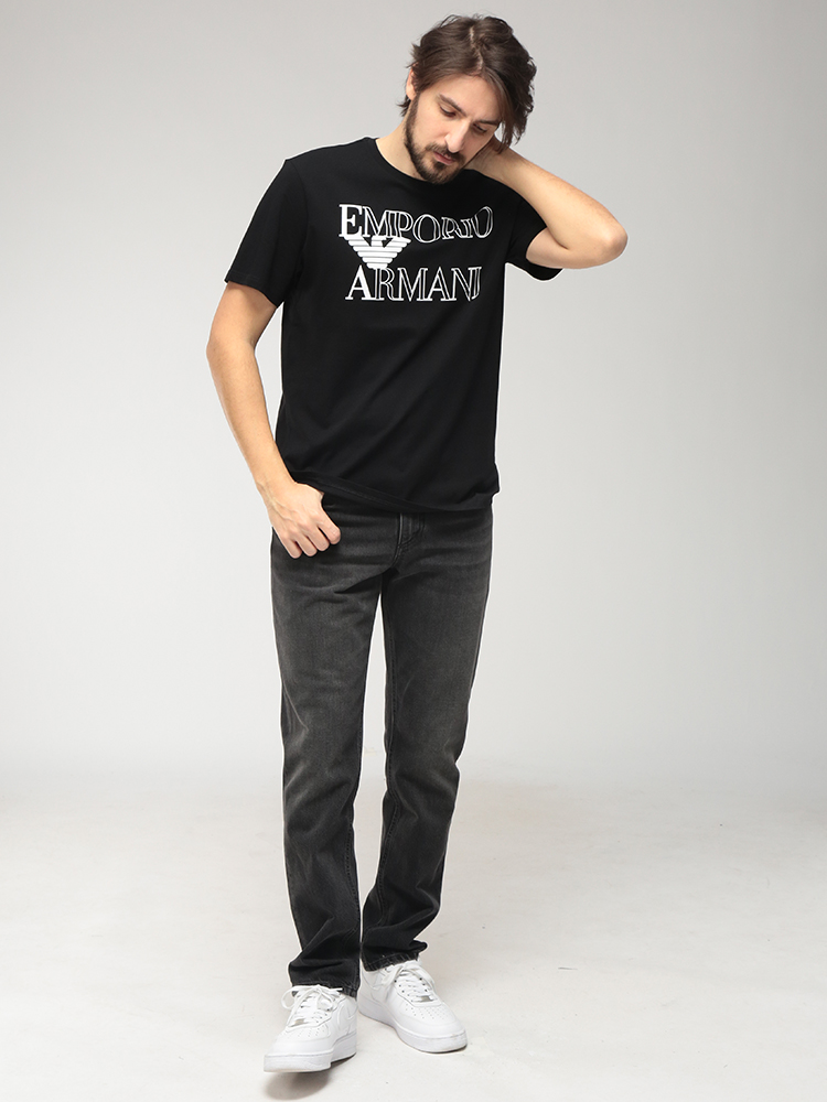 EMPORIO ARMANI エンポリオアルマーニ メンズ Tシャツ 半袖 ボールド