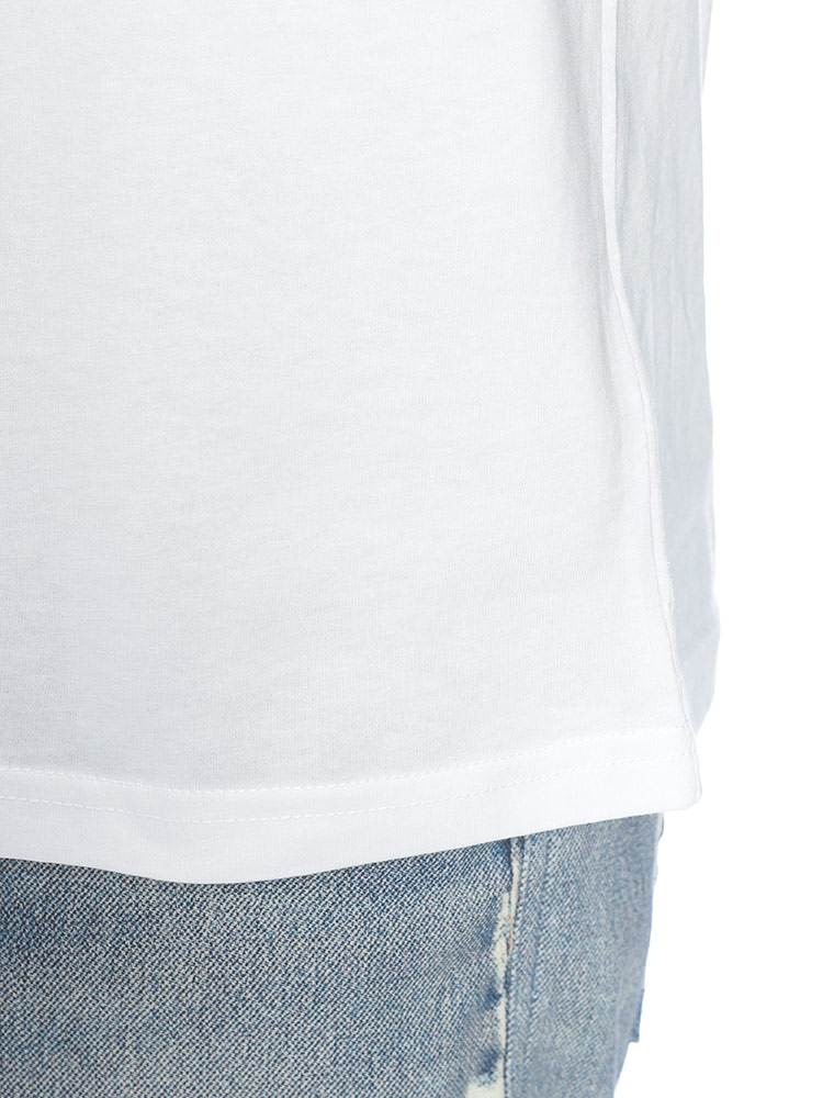DIESEL（ディーゼル） メンズ Tシャツ 半袖 ラインストーンロゴ クルー