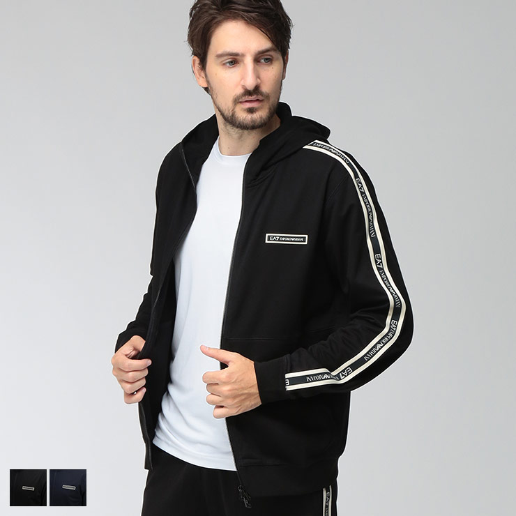 EA7 エンポリオアルマーニ メンズ パーカー EMPORIO ARMANI ロゴラバー