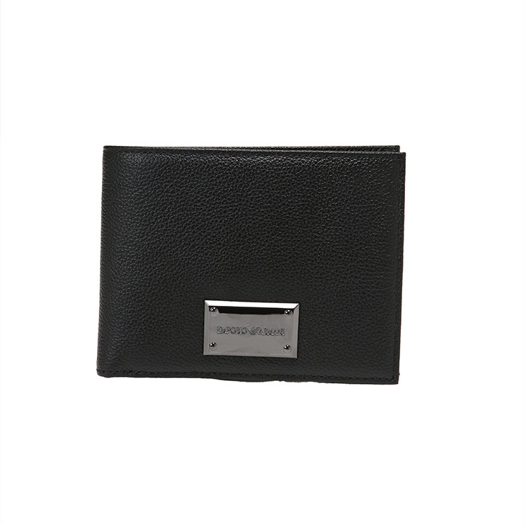 EMPORIO ARMANI エンポリオアルマーニ 新品メンズ二つ折り財布 EMPORIO ARMANI エンポリオアルマーニ メンズ 財布 ウォレット レザー