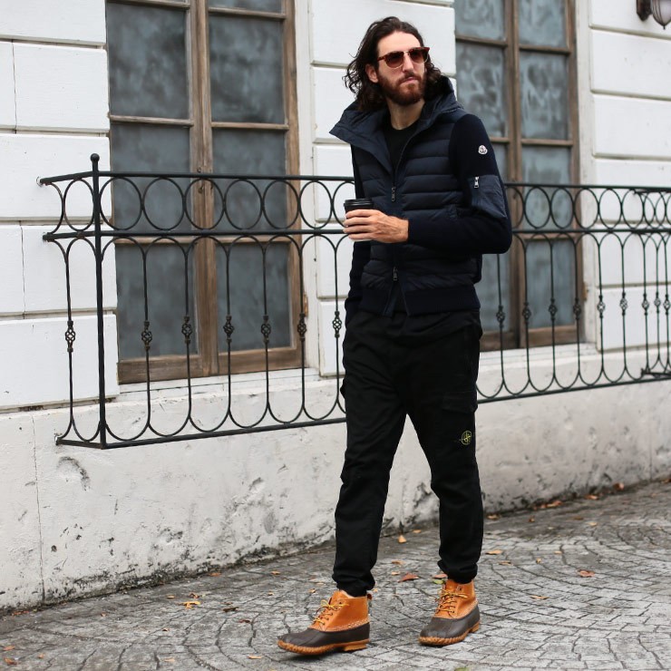 MONCLER（モンクレール） メンズ ニットダウン ダウンジャケット