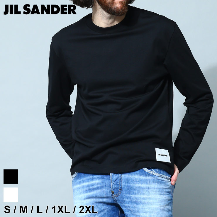 ジルサンダー Tシャツ JIL SANDER ロンT 長袖 メンズ クルーネック