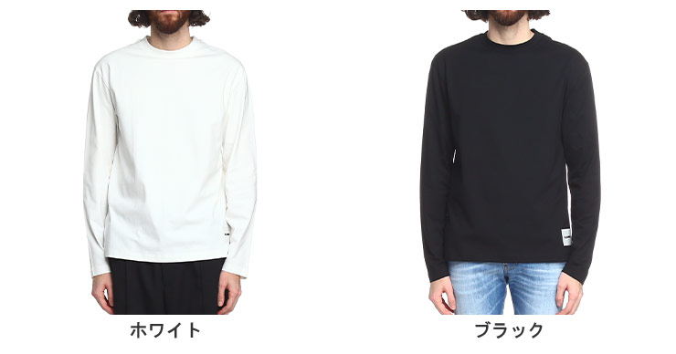 JIL SANDER ジルサンダー Tシャツ ロンT 長袖 メンズ クルー