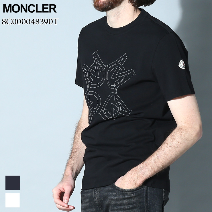 モンクレール MONCLER 半袖 Tシャツ モノグラム メンズ トップス