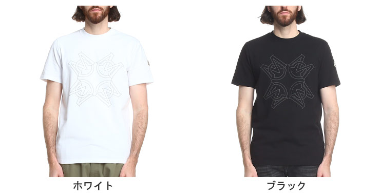 モンクレール MONCLER 半袖 Tシャツ モノグラム メンズ トップス ロゴ 