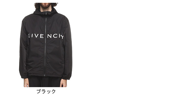 GIVENCHY ジバンシィ ロゴプリント ナイロン ボンバージャケット GIVENCHY ジバンシィ アウター メンズ ウィンドブレーカー ロゴ
