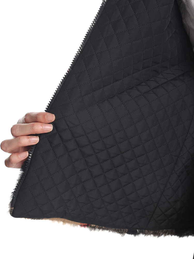 BURBERRY（バーバリー） アウター レディース ボア チェック フリース