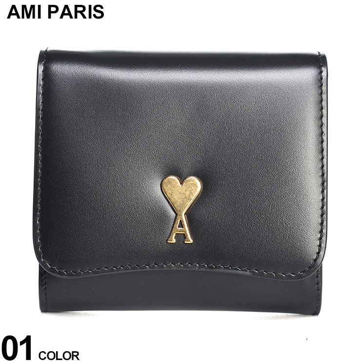 アミパリス 財布 AMI PARIS レディース ミニ財布 ロゴ ブランド