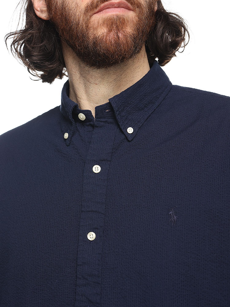 上品な雰囲気★【Ralph Lauren】ロゴ シャツ カバーアップ POLO RALPH LAUREN/ポロ ラルフ ローレン】LOGO CLASSIC CAP