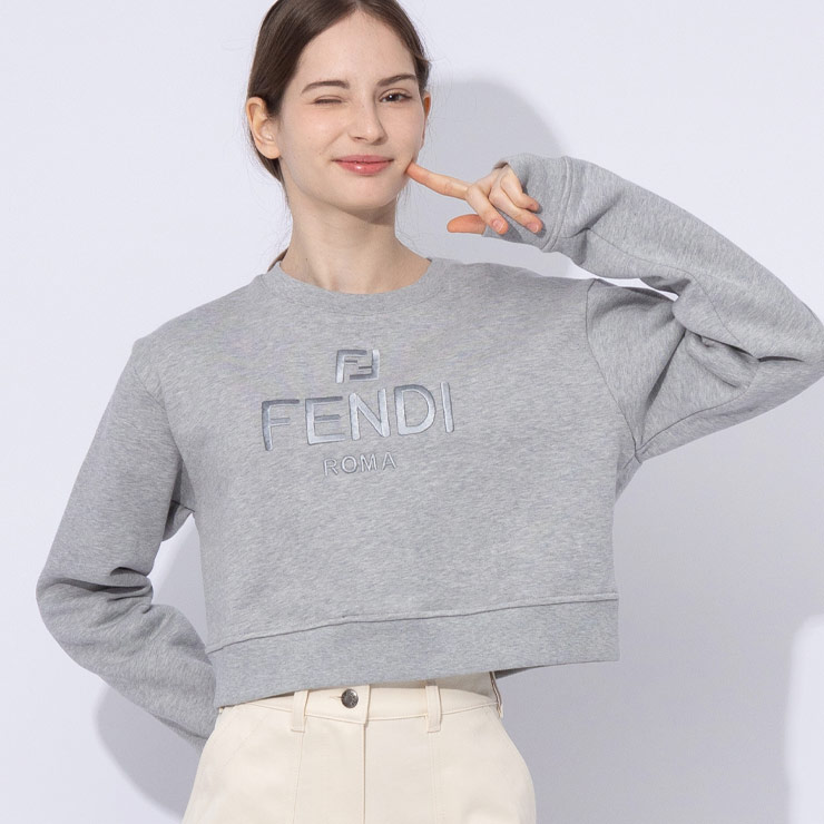 FENDI ROMA ジョシュア・ヴィーダス スウェットシャツ　トレーナー 買取強化ブランド【FENDI×Roma Joshua Vides/フェンディー×ジョシュア