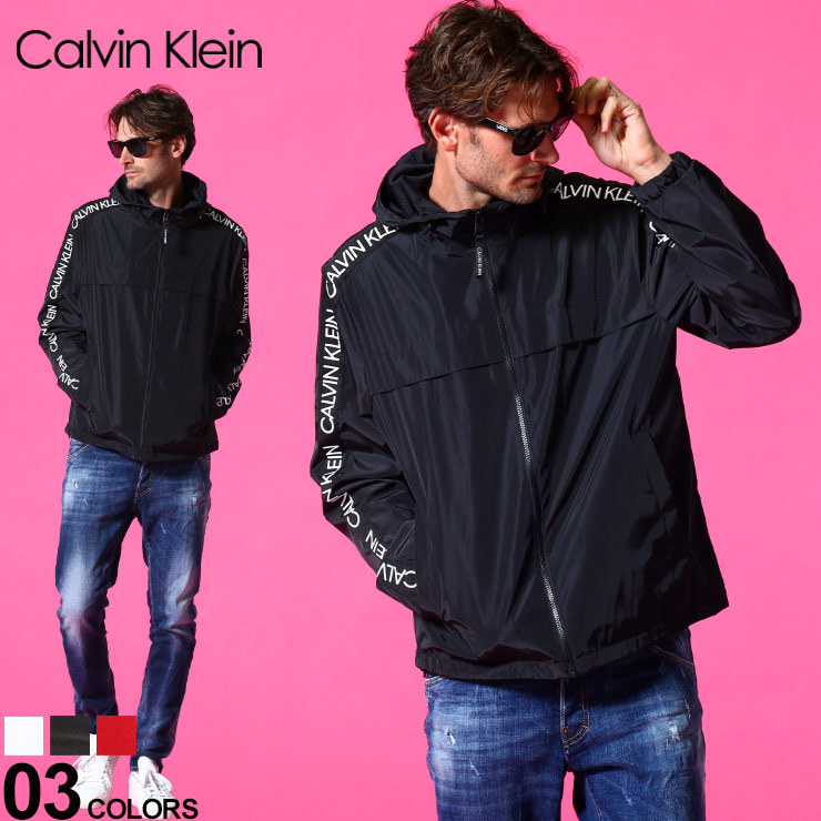 カルバンクライン メンズ ナイロンジャケット Calvin Klein ロゴ