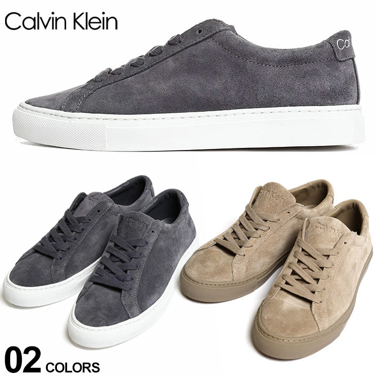 カルバンクライン メンズ スニーカー Calvin Klein スエード ブランド