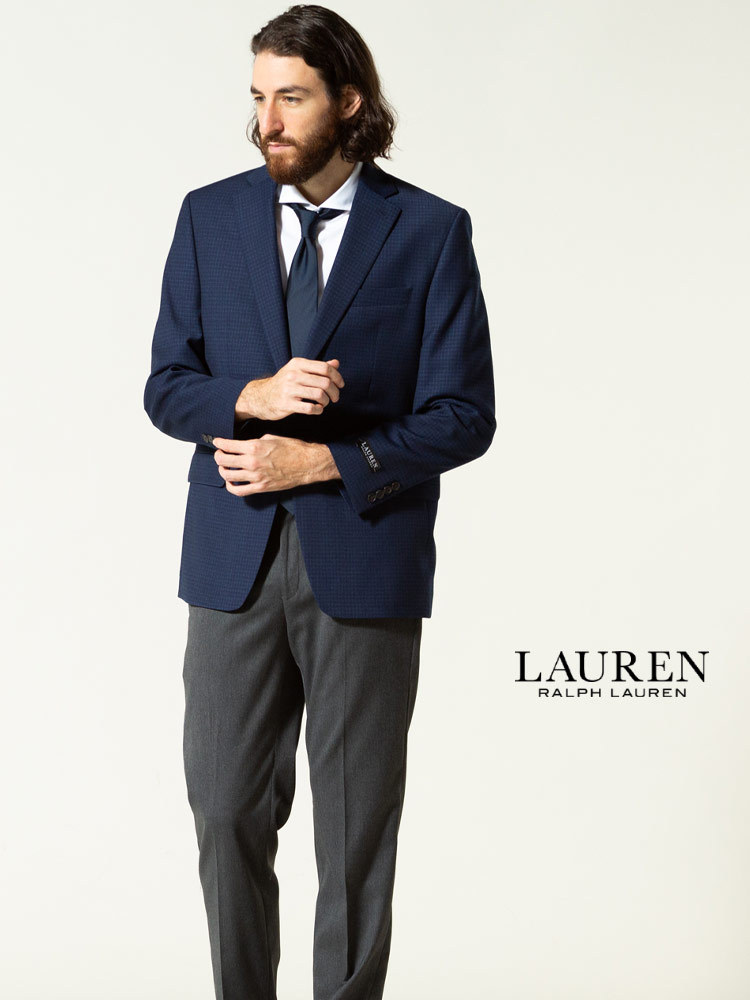 ローレン ラルフローレン メンズ LAUREN RALPH LAUREN ウール チェック