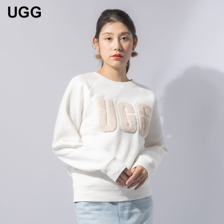 UGG アグ トレーナー レディース スウェット 裏起毛 ロゴ LOGO CREWNECK ブランド トップス 長袖 UGGL1123718 :  7589220509-12 : ゼンオンライン - 通販 - Yahoo!ショッピング