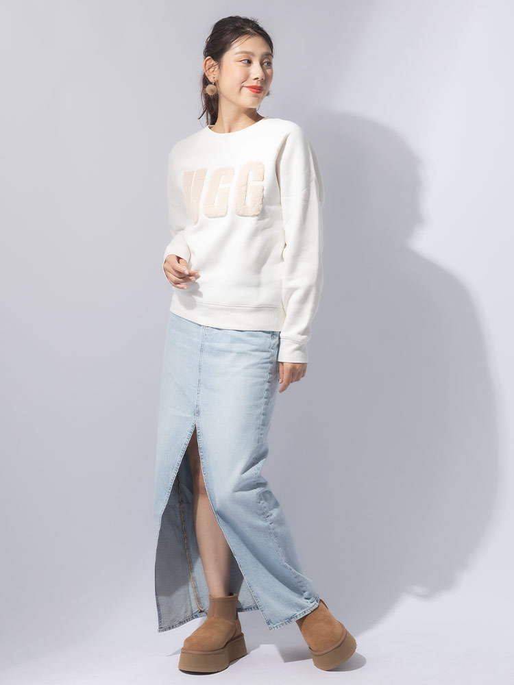 UGG アグ スウェット トレーナー 1123718 Madeline Fuzzy Logo
