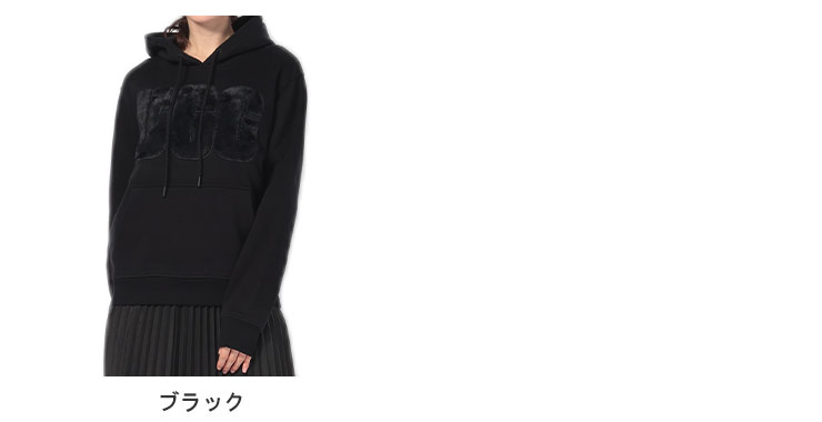 UGG Australia（アグオーストラリア） ファー ロゴ パーカー REY FUZZY