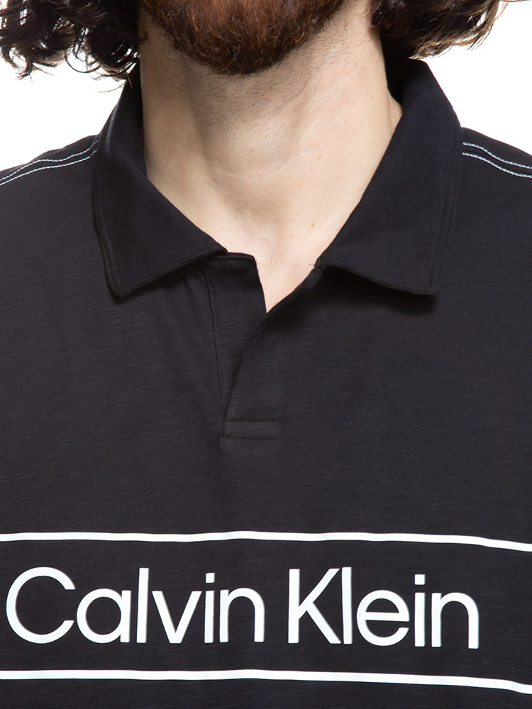 カルバンクライン メンズ ポロシャツ Calvin Klein Tシャツ スキッパー