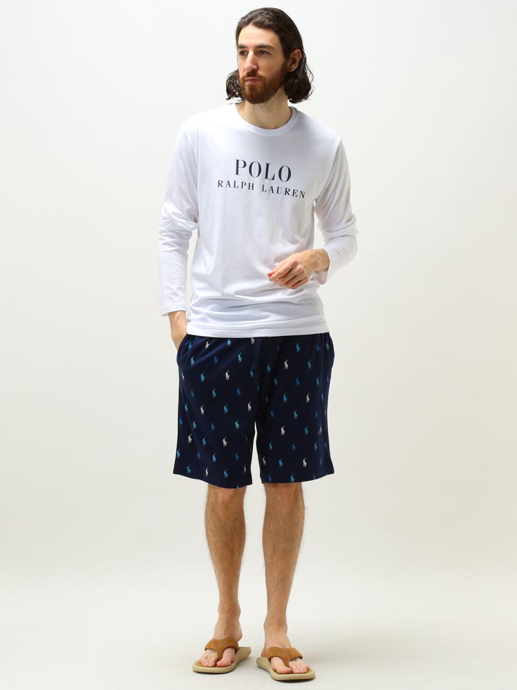 ポロラルフローレン メンズ Tシャツ 長袖 POLO RALPH LAUREN ロゴ