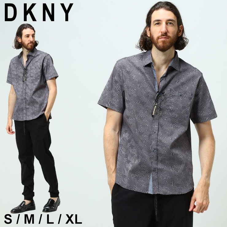 ダナキャランニューヨーク メンズ シャツ 半袖 DKNY ブランド