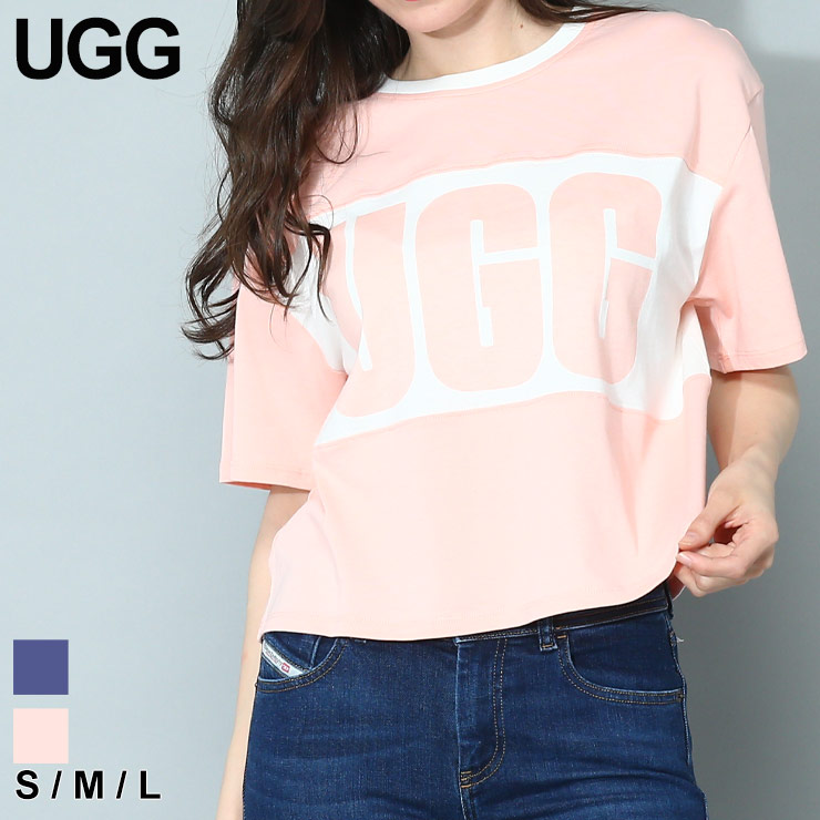 アグ Tシャツ UGG Australia カットソー 半袖 レディース ロゴ Jordene