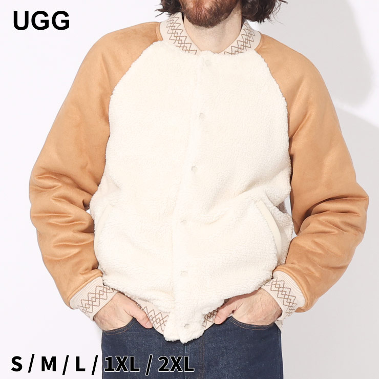 UGG アグ アウター メンズ ボアジャケット Tasman Varsity Jacket