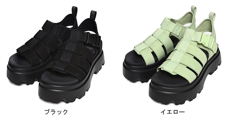 UGG Australia (アグ) ヌバックレザー バックル ストラップ