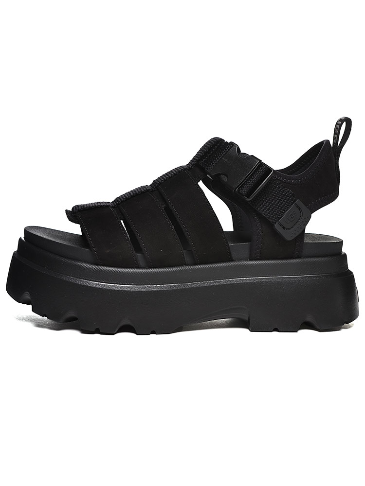 UGG Australia (アグ) ヌバックレザー バックル ストラップ