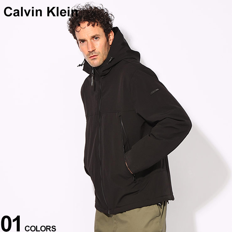 Calvin Klein（カルバン・クライン） 裏ボア ソフトシェル ジップ
