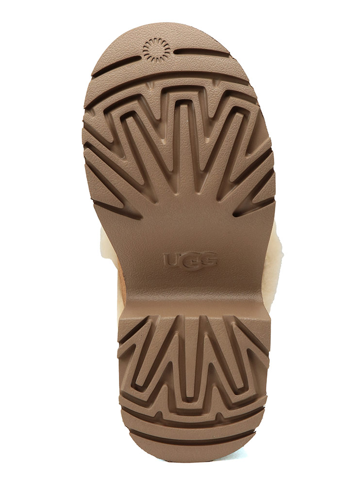 UGG（アグ） ブーツ 靴 レディース スエード ボア ショートブーツ 厚底