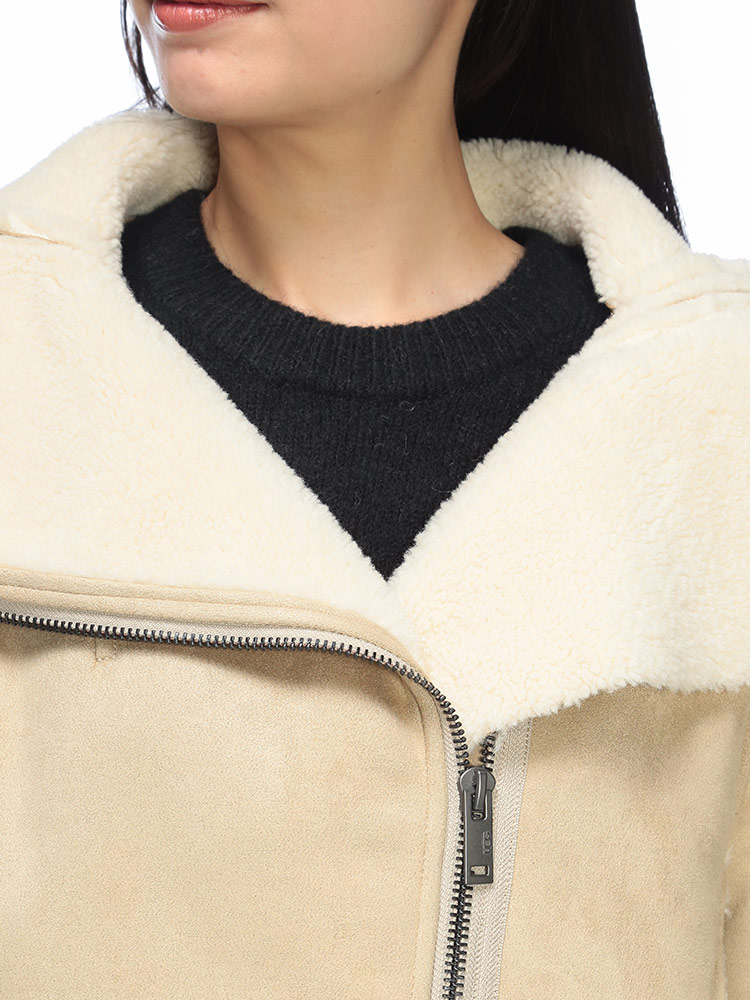 UGG（アグ） ブルゾン レディース ムートンジャケット ボア切り替え