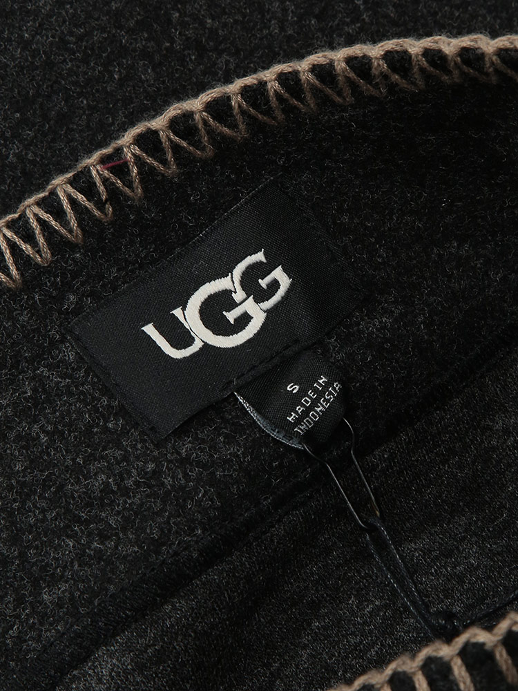 UGG（アグ） スカート レディース ロゴ ステッチ ラップスカート 巻き
