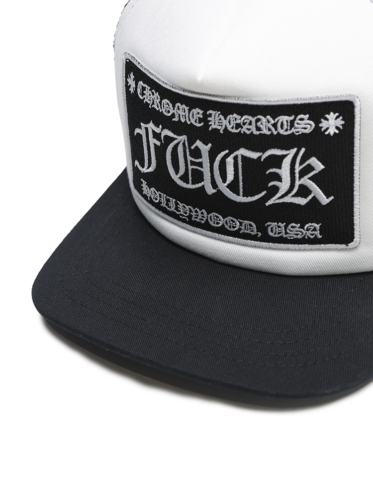 CHROME HEARTS（クロムハーツ） キャップ メンズ ロゴ FUCK ワッペン