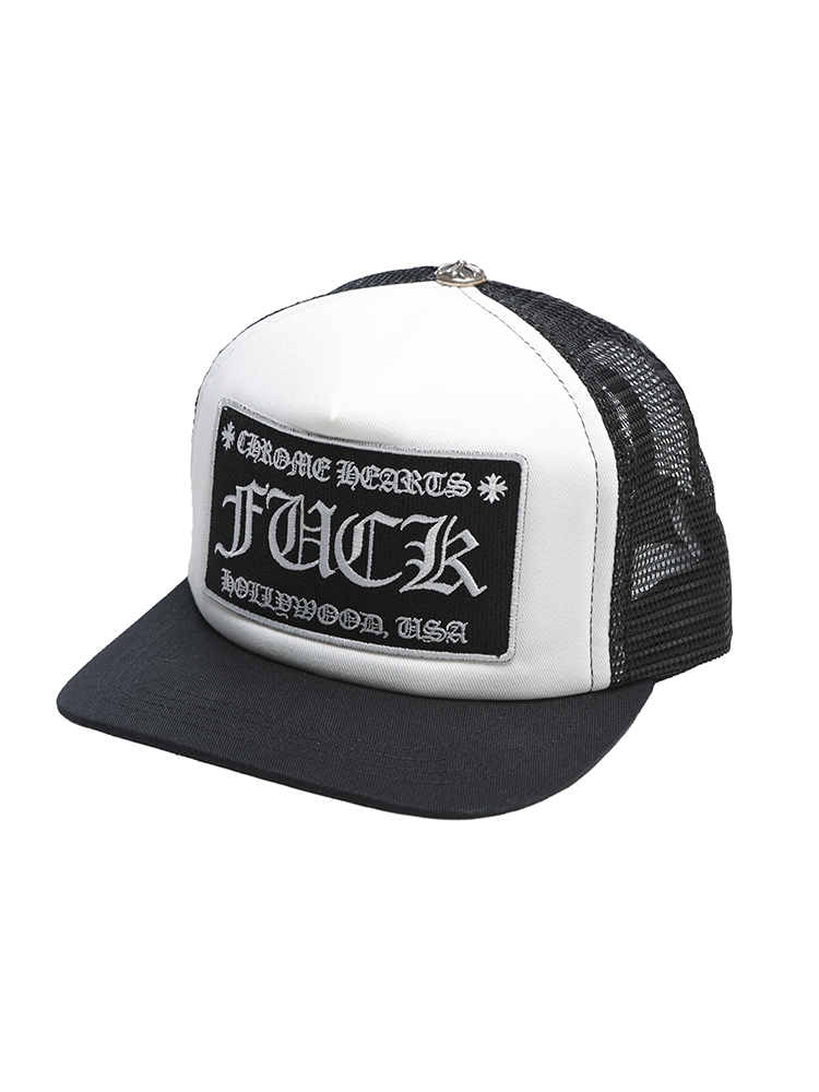 CHROME HEARTS（クロムハーツ） キャップ メンズ ロゴ FUCK ワッペン
