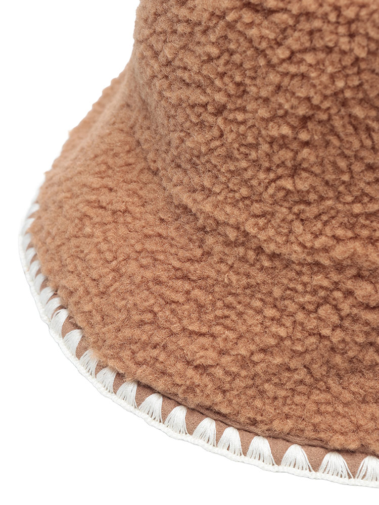 UGG（アグ） バケットハット レディース ロゴ ボア バケット ハット