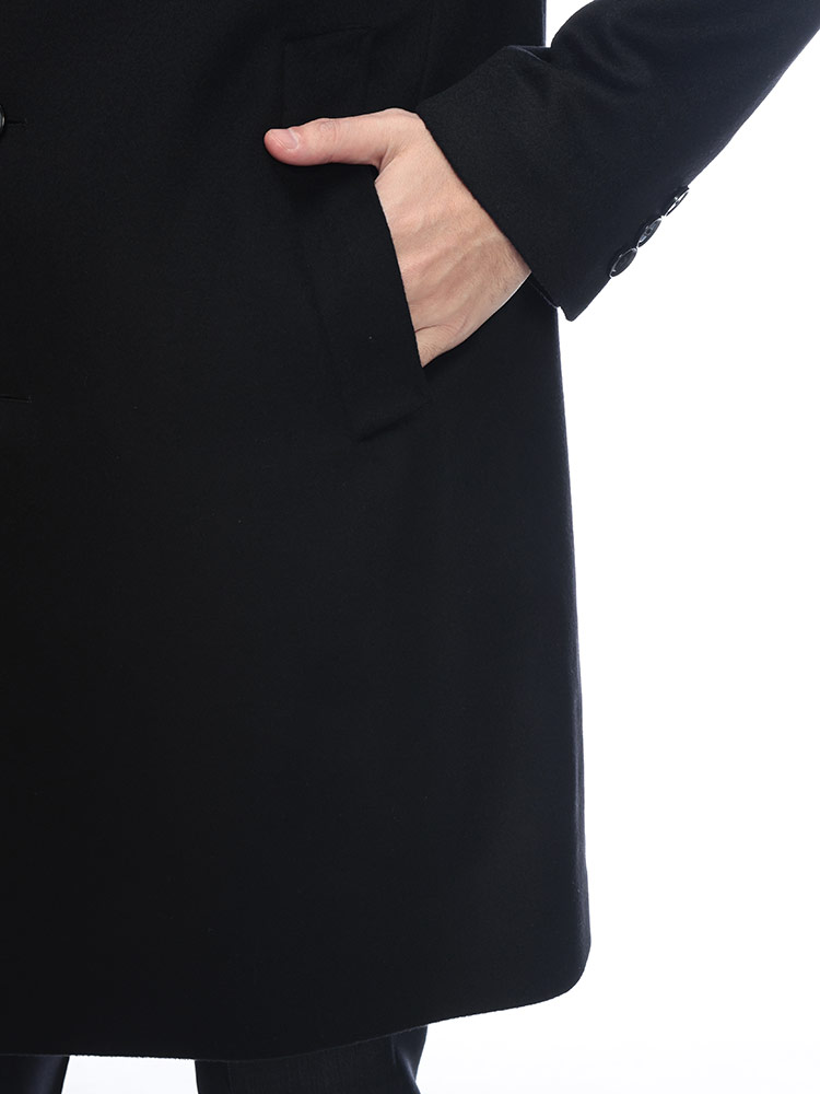 HUGO BOSS（ヒューゴ・ボス） メンズ チェスターコート カシミヤ混