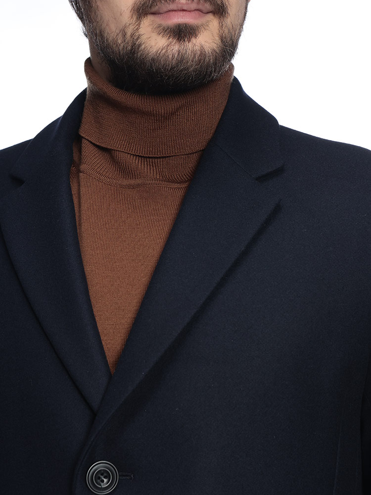 HUGO BOSS（ヒューゴ・ボス） メンズ チェスターコート カシミヤ混