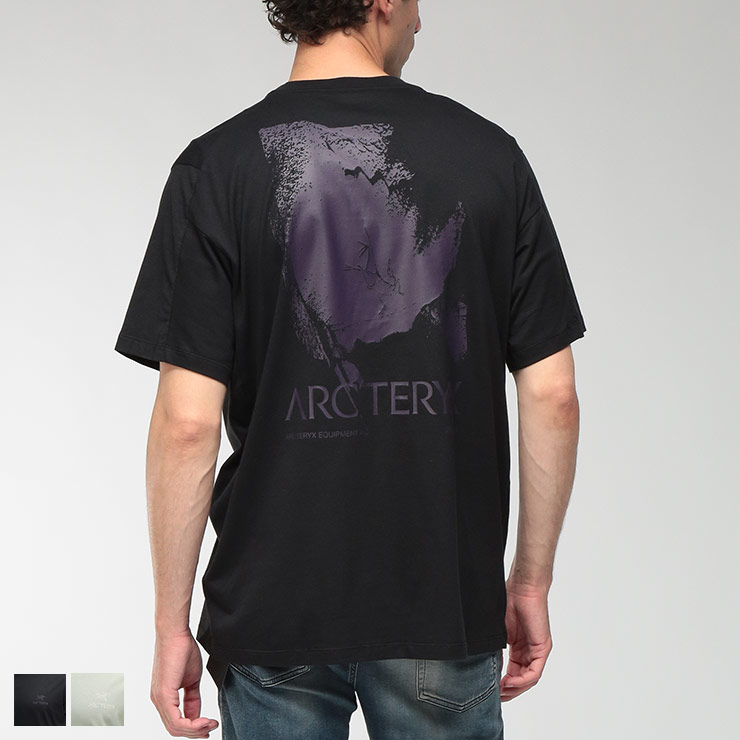Arc’teryx Tシャツ ブラック y2k テック系 サンフェード ARC'TERYX（アークテリクス） メンズ Tシャツ 半袖 クラッグ SL