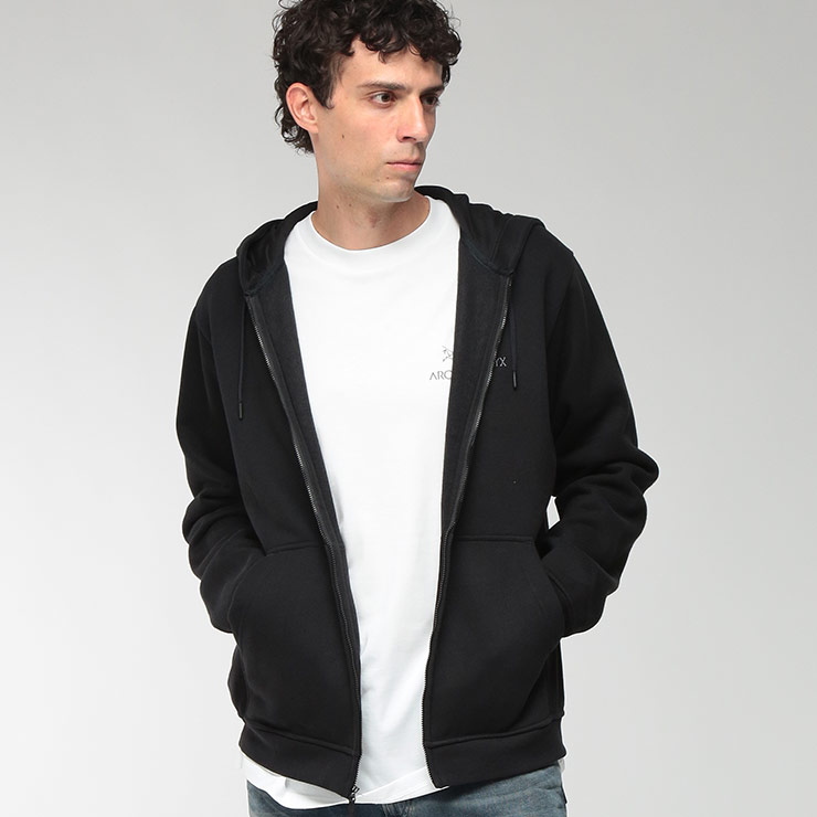 ARC'TERYX（アークテリクス） メンズ パーカー 長袖 エンブレム 裏