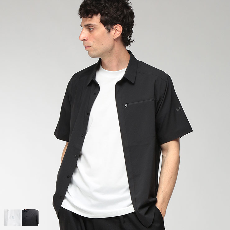 ARC'TERYX（アークテリクス） メンズ シャツ 半袖 スカイライン 肩ロゴ