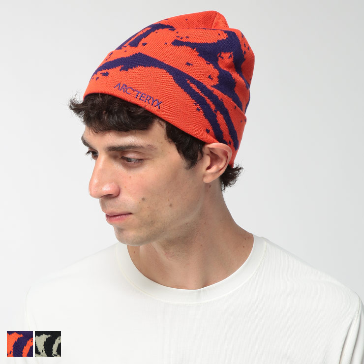 ARC'TERYX（アークテリクス） メンズ ニットキャップ 総柄 ニット帽