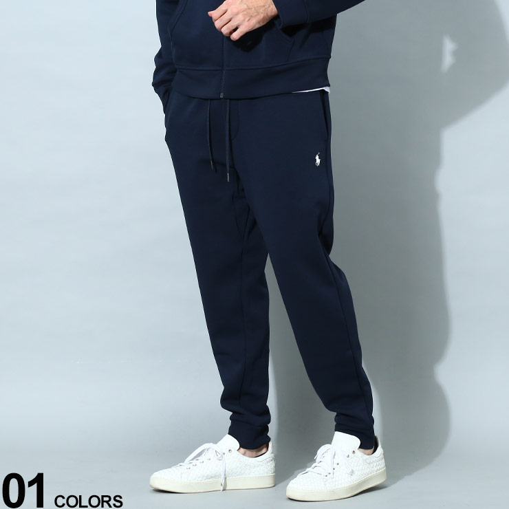 ポロラルフローレン メンズ パンツ POLO RALPH LAUREN ブランド スウェットパンツ ロングパンツ ボトムス ワンポイント 前閉じ  RL710652314