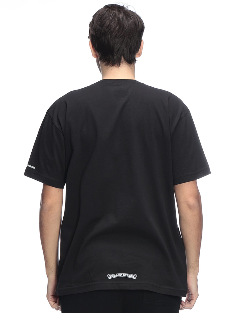 CHROME HEARTS（クロムハーツ） メンズ Tシャツ 半袖 スクロールロゴ