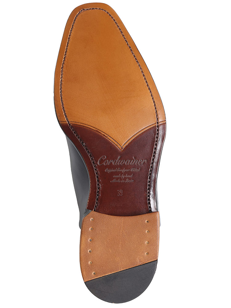 未使用級】CORDWAINER（41.5）ストレートチップ ブラウン - メルカリ