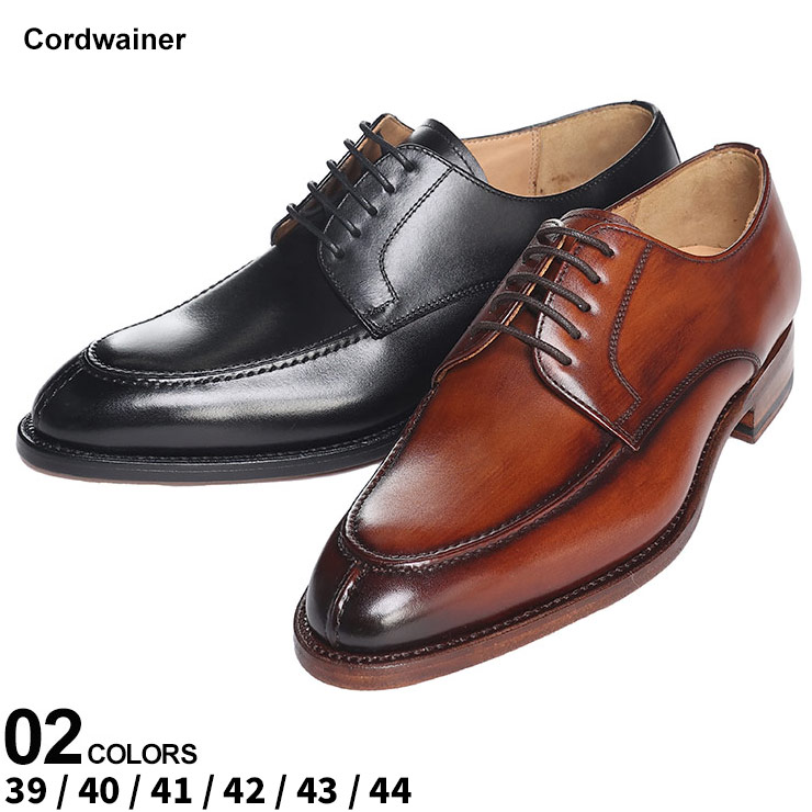 コードウェイナー シューズ Cordwainer メンズ 革靴 Uチップ 外羽根