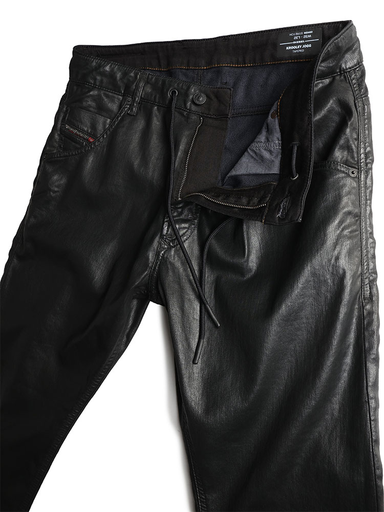 【DIESEL KROOLEY】美品 ジョグジーンズ ブラック ストレッチ 7599208266_2.jpg