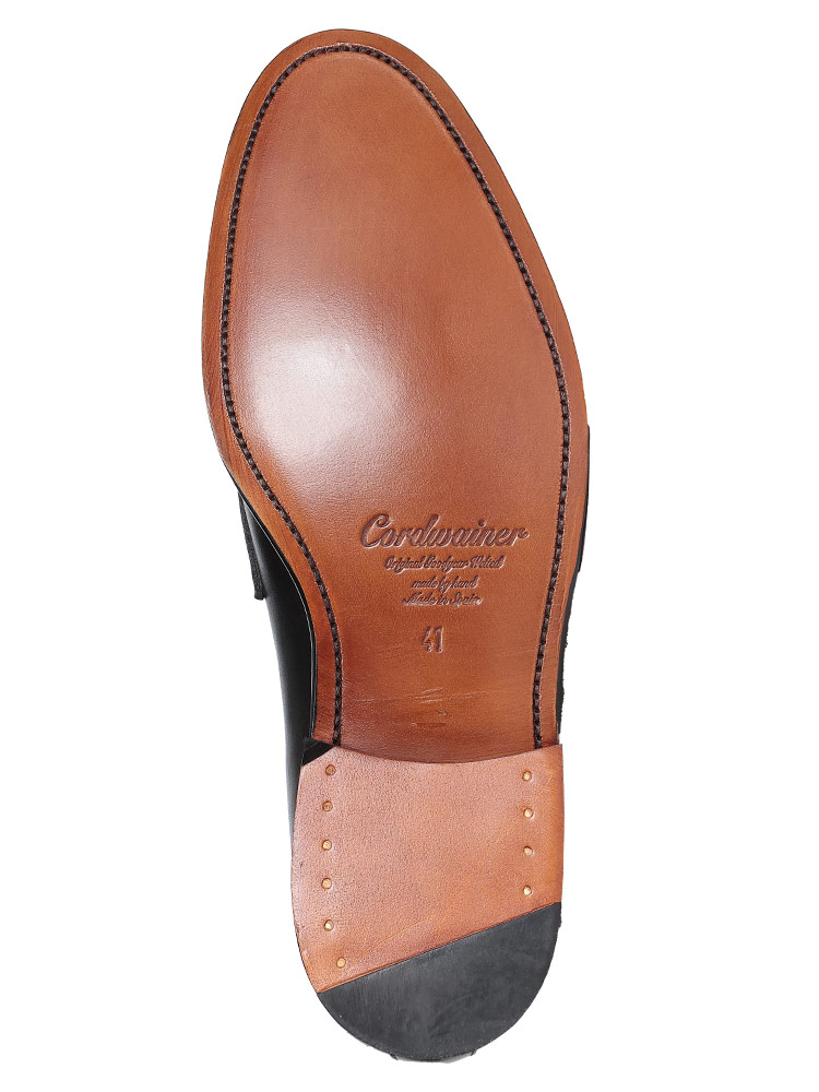 Cordwainer コードウェイナー レザー Uチップ コインローファー メンズ Cordwainer コードウェイナー レザー Uチップ コインローファー メンズ