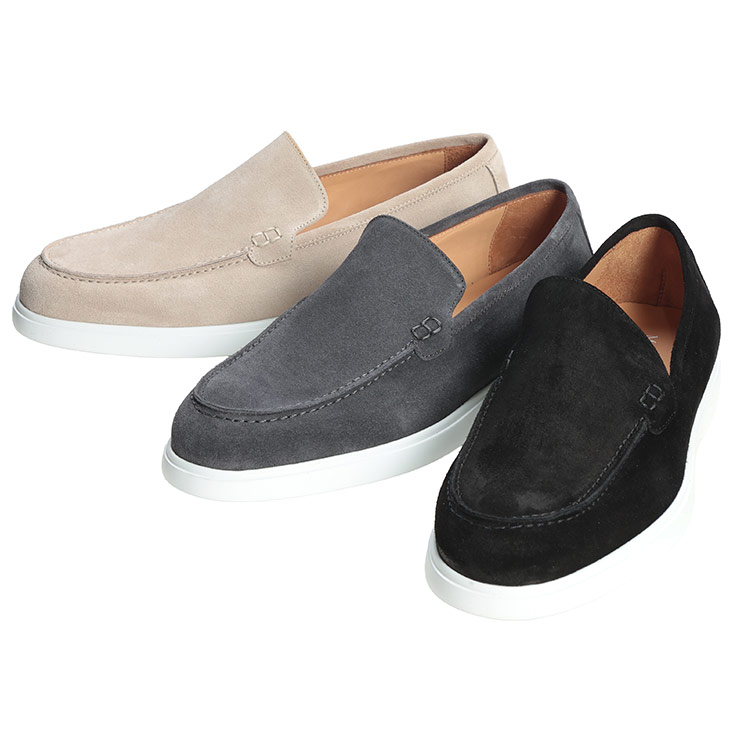 マノヴィエトスカーネ メンズ スリッポン MANOVIE TOSCANE レザー